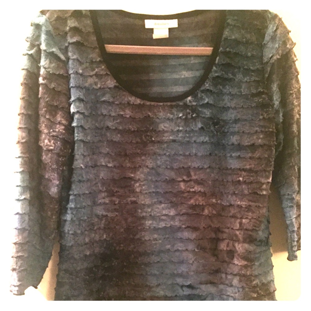 Dress Barn Ruffled Blouse